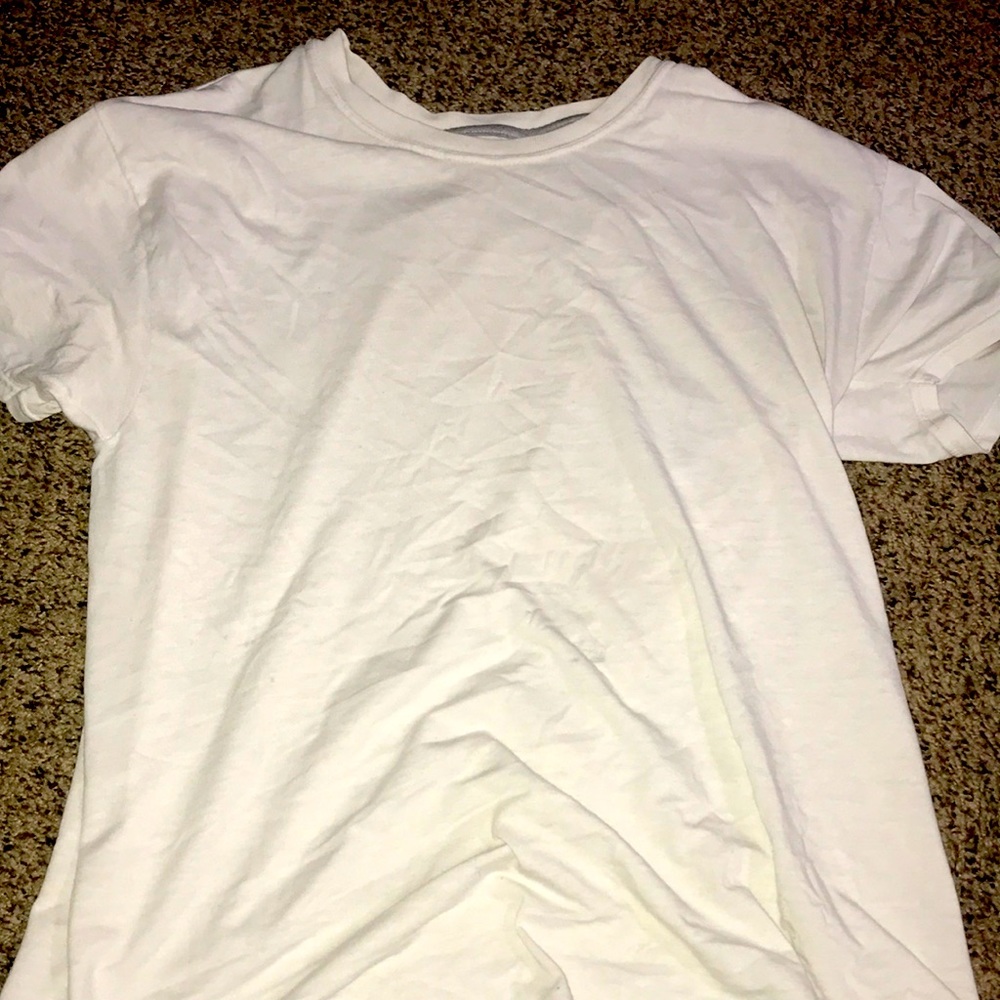 large Hanes white shirt